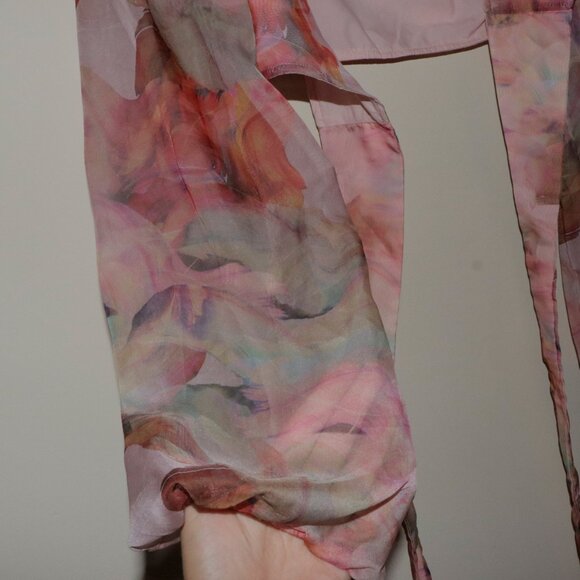 Pink Floral 2 piece romper set - Picture 8 of 16